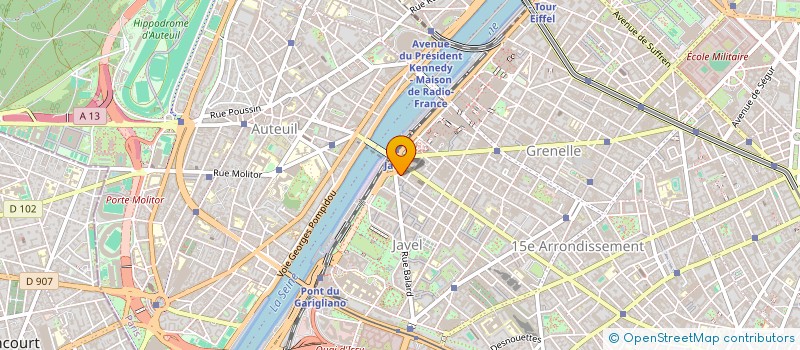 localisation de l'entreprise SCI FIAVI  PARIS