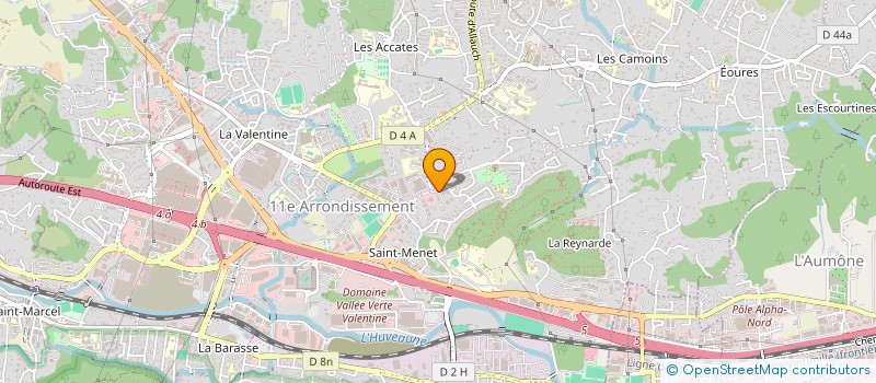 localisation de l'entreprise SCI FIBE à MARSEILLE