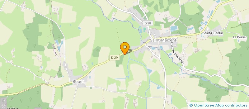 localisation de l'entreprise SCI FIC  BOUER