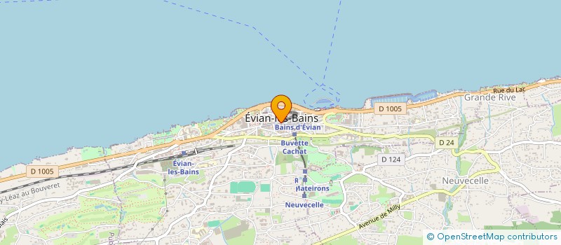 localisation de l'entreprise SCI FIC à THONON-LES-BAINS