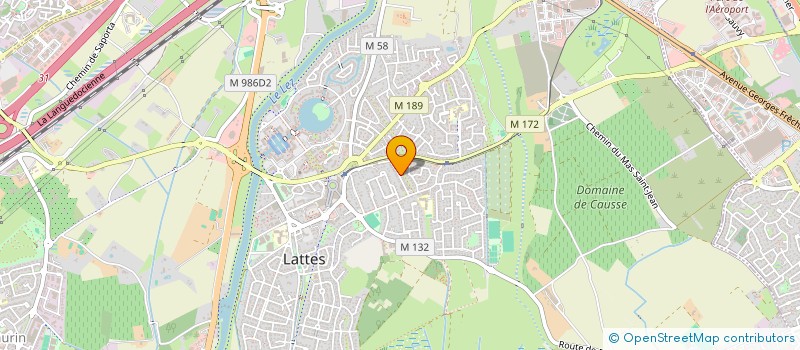 localisation de l'entreprise SCI FICA à LATTES