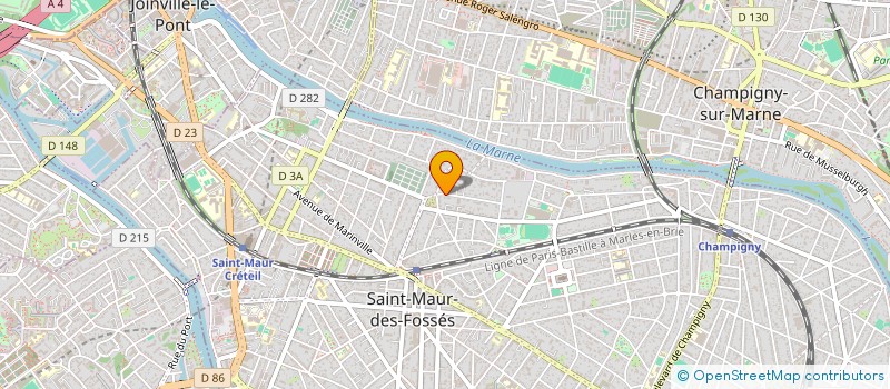 localisation de l'entreprise SCI FICARIA à SAINT-MAUR-DES-FOSSES