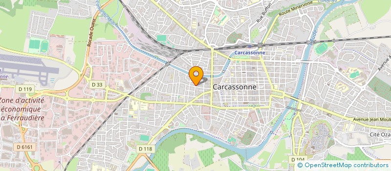 localisation de l'entreprise SCI FICELLE à CARCASSONNE