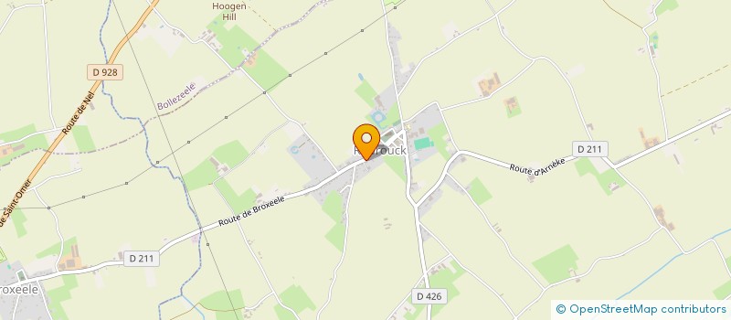 localisation de l'entreprise SCI FICHAUX VELD  RUBROUCK