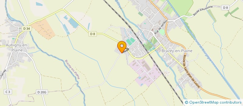 localisation de l'entreprise SCI FICHOT FRANCOIS  BRAZEY-EN-PLAINE