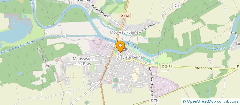 localisation de l'entreprise SCI FICLO  BRAY-SUR-SEINE