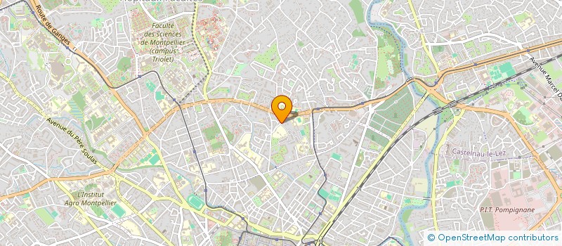 localisation de l'entreprise SCI FID LAZARE à MONTPELLIER