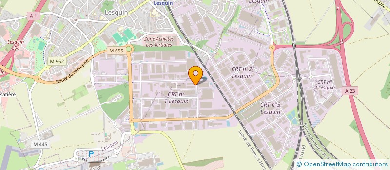 localisation de l'entreprise SCI FIDAM  FRETIN