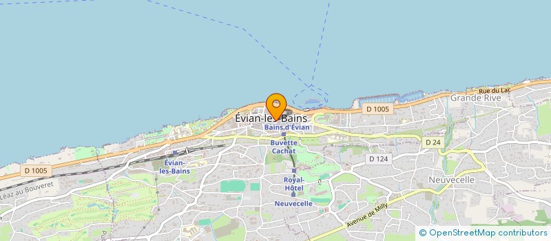 localisation de l'entreprise SCI FIDDG INVEST  EVIAN-LES-BAINS