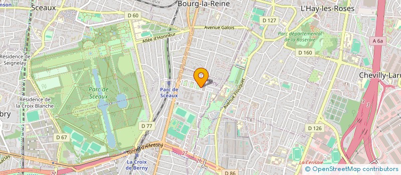 localisation de l'entreprise SCI FIDELINO à ANTONY