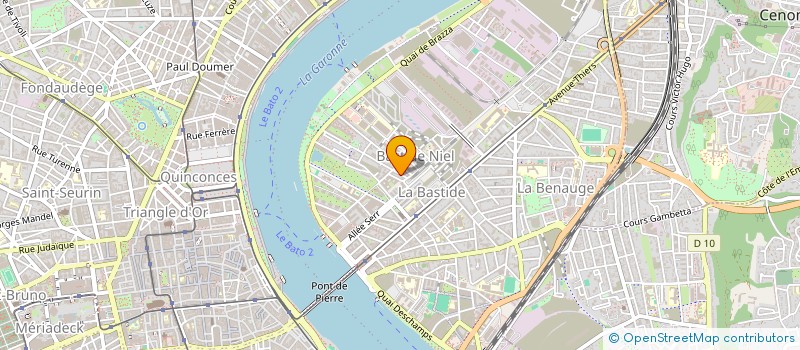 localisation de l'entreprise SCI FIDES  BORDEAUX