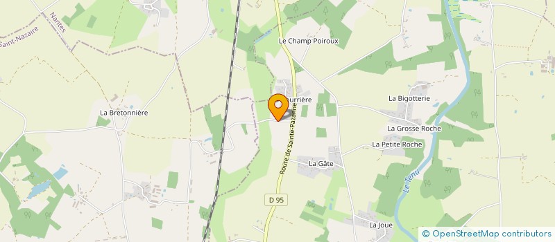 localisation de l'entreprise SCI FIDES  MACHECOUL-SAINT-MEME