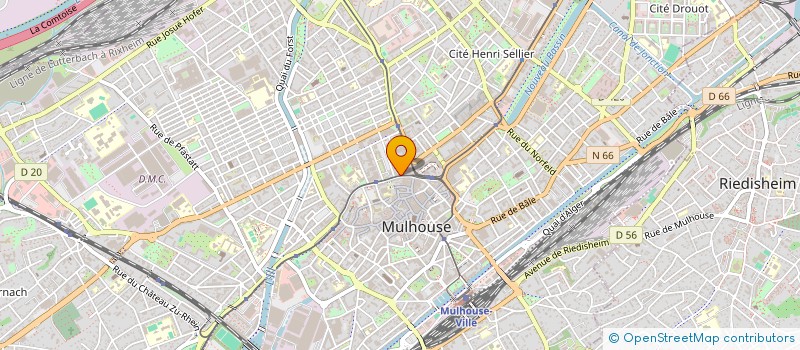 localisation de l'entreprise SCI FIDES II  STRASBOURG