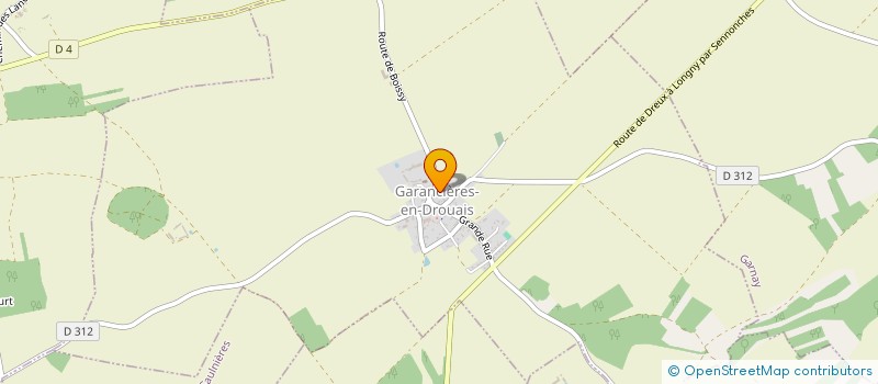 localisation de l'entreprise SCI FIDJI à GARANCIERES-EN-DROUAIS