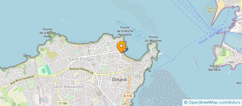 localisation de l'entreprise SCI FIDJI  DINARD