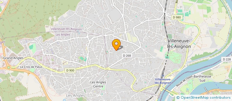 localisation de l'entreprise SCI FIDJI  VILLENEUVE-LES-AVIGNON