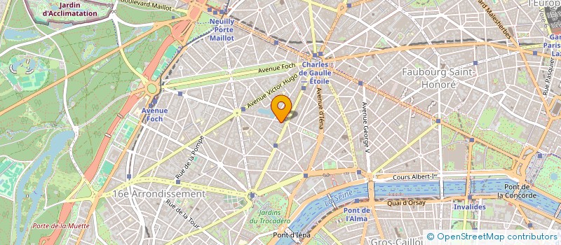 localisation de l'entreprise SCI FIDJI  PARIS