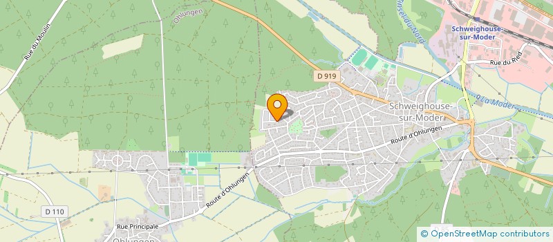 localisation de l'entreprise SCI FIDJI  SCHWEIGHOUSE-SUR-MODER