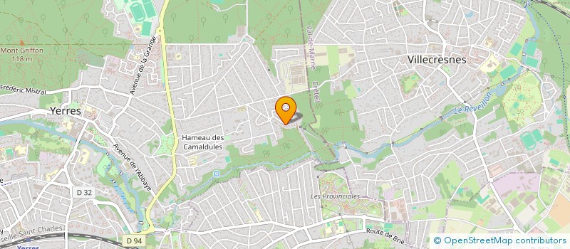 localisation de l'entreprise SCI FIDJI  YERRES