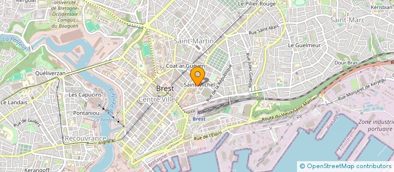 localisation de l'entreprise SCI FIDJIMMO  BREST