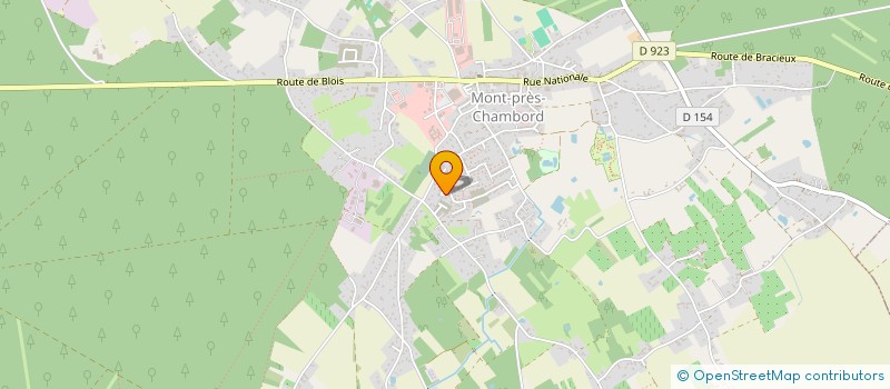 localisation de l'entreprise SCI FIDUCIA  NEUVY