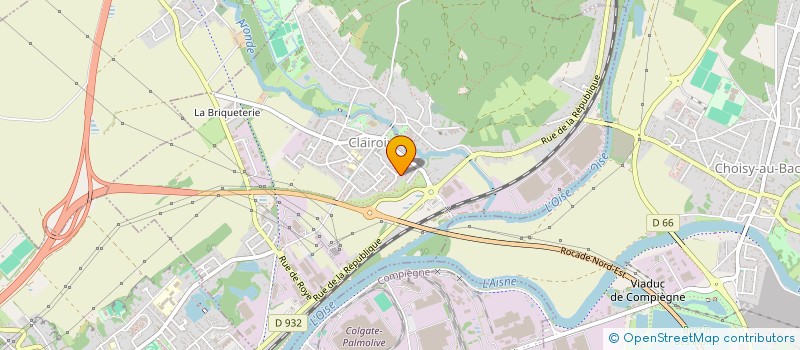 localisation de l'entreprise SCI FIDY  CLAIROIX