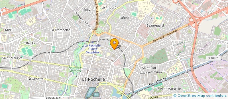 localisation de l'entreprise SCI FIEF DE BAIE  LA ROCHELLE