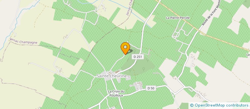 localisation de l'entreprise SCI FIEF DE CHARLENNE  SAINT-MARTIAL-SUR-NE