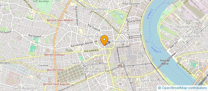 localisation de l'entreprise SCI FIEFFE  BORDEAUX