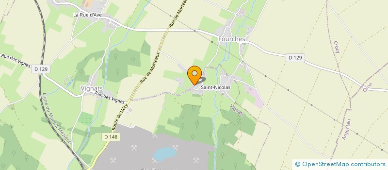 localisation de l'entreprise SCI FIESTA  FOURCHES