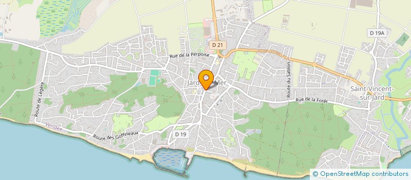 localisation de l'entreprise SCI FIEVRE IMMOBILIER à JARD-SUR-MER