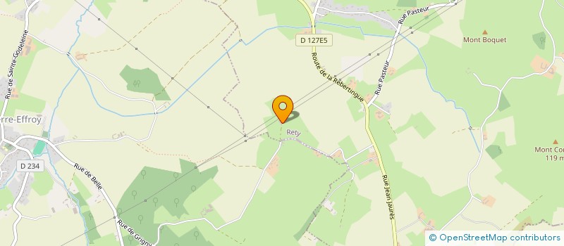 localisation de l'entreprise SCI FIEZ II  RETY