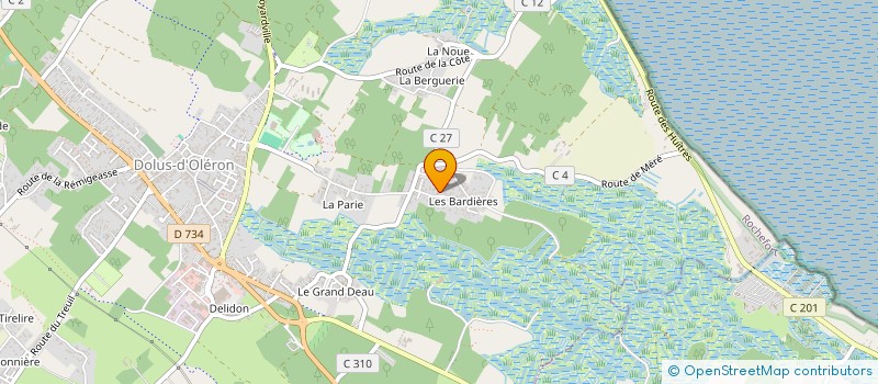 localisation de l'entreprise SCI FIFARME  DOLUS-D'OLERON