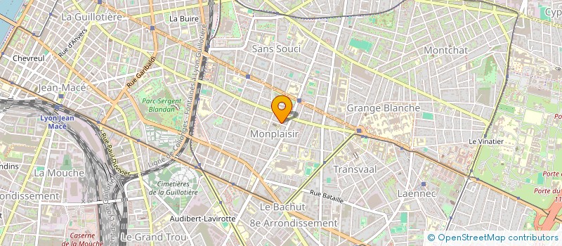 localisation de l'entreprise SCI FIFELOL  LYON