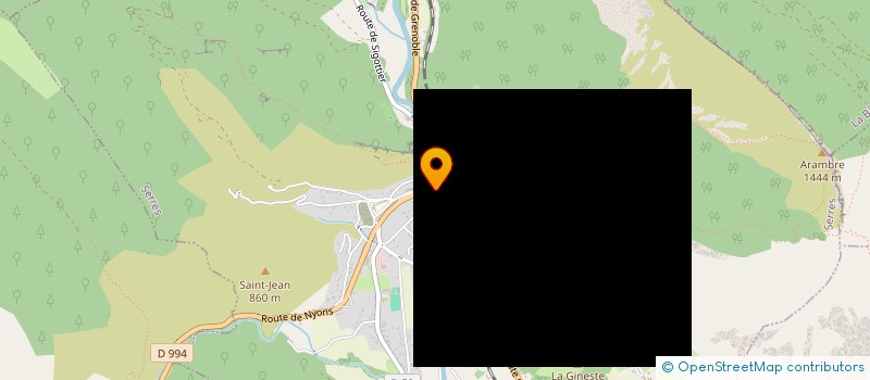 localisation de l'entreprise SCI FIFI MOULIN  SERRES