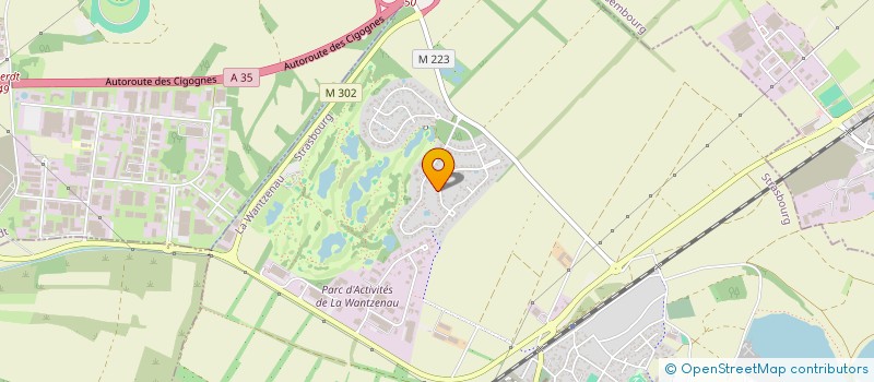 localisation de l'entreprise SCI FIFOU  LA WANTZENAU