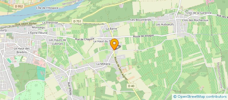 localisation de l'entreprise SCI FIFTY-FIFTY à MONTLOUIS-SUR-LOIRE