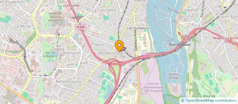 localisation de l'entreprise SCI FIFTY FIFTY à TOULOUSE