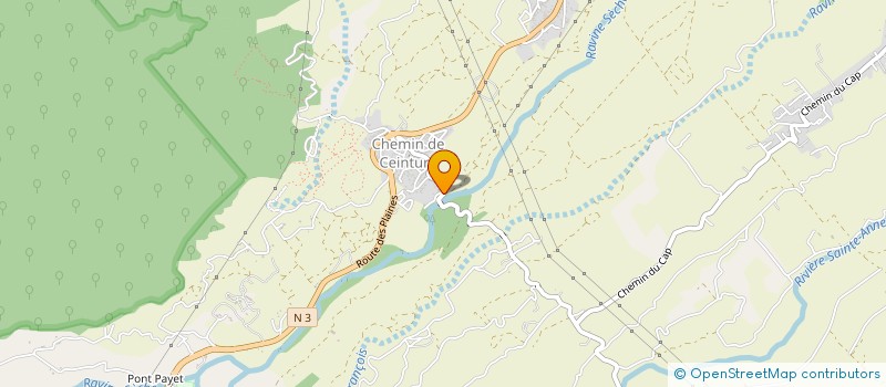 localisation de l'entreprise SCI FIFTYMMO  SAINT-BENOIT