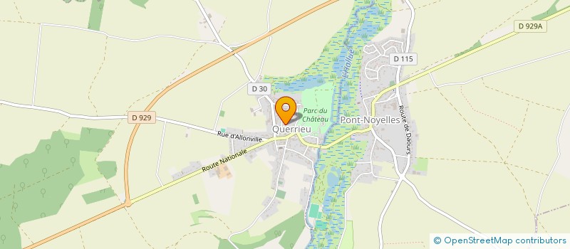 localisation de l'entreprise SCI FIGA  QUERRIEU