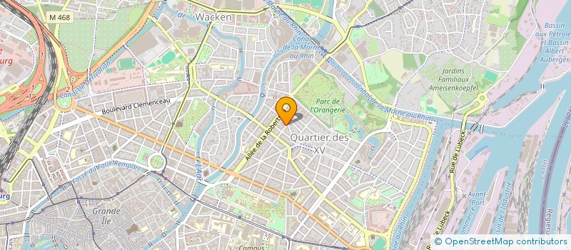 localisation de l'entreprise SCI FIGARO  STRASBOURG