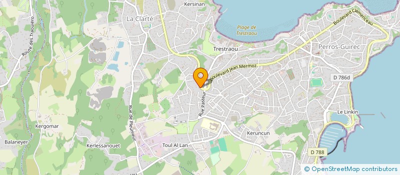 localisation de l'entreprise SCI FIGATELU  PERROS-GUIREC