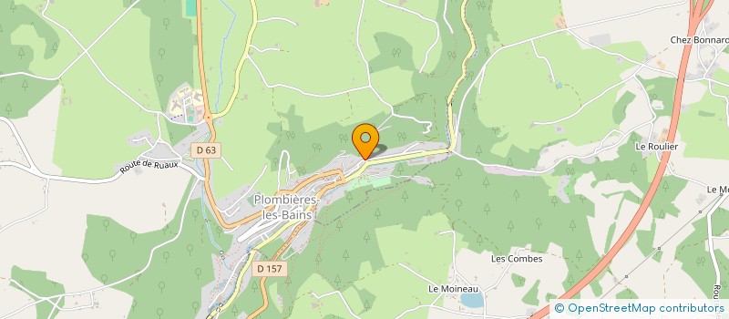 localisation de l'entreprise SCI FIGAVI  PLOMBIERES-LES-BAINS