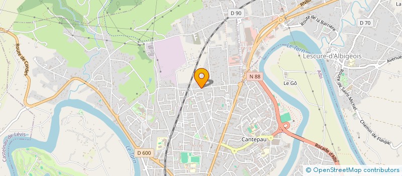 localisation de l'entreprise SCI FIGESTE à ALBI