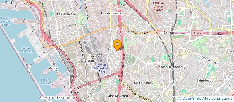 localisation de l'entreprise SCI FIGURE à MARSEILLE