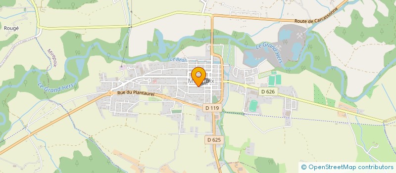 localisation de l'entreprise SCI FIJAS DE MIREPOIX à MIREPOIX