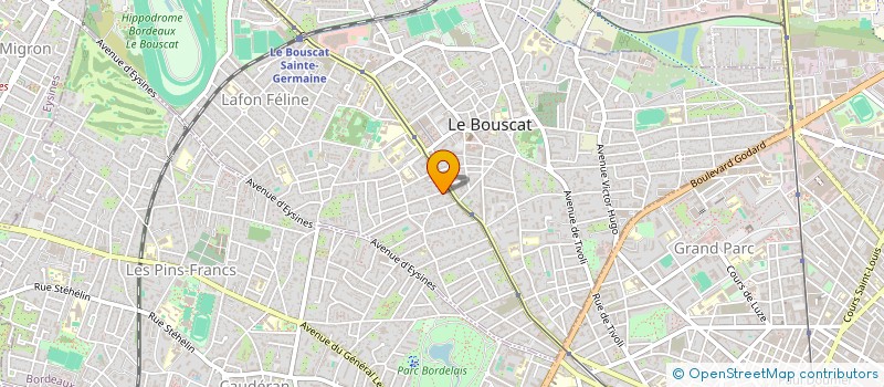 localisation de l'entreprise SCI FIKA  LE BOUSCAT