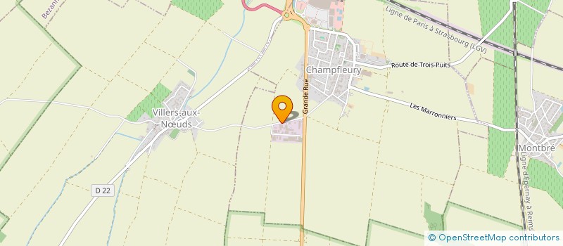 localisation de l'entreprise SCI FIKAD  CHAMPFLEURY