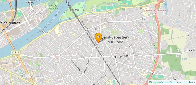 localisation de l'entreprise SCI FIL à SAINT-SEBASTIEN-SUR-LOIRE