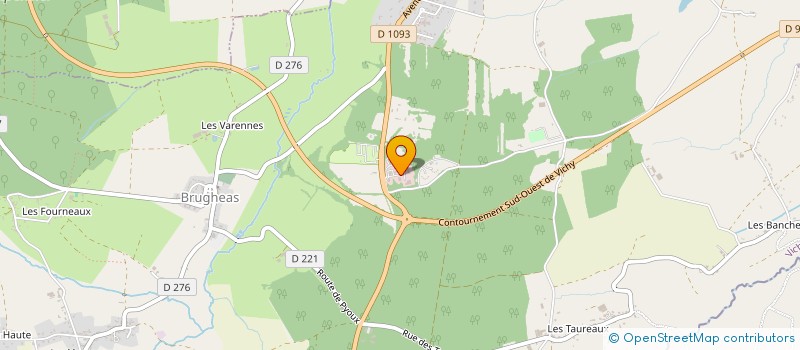 localisation de l'entreprise SCI FIL IMMOBILIER  BRUGHEAS